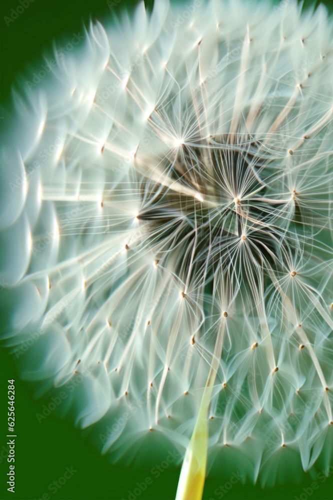 Obraz premium abstract close up dandelion 