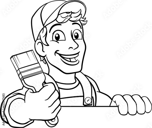 Painter Decorator Paintbrus...