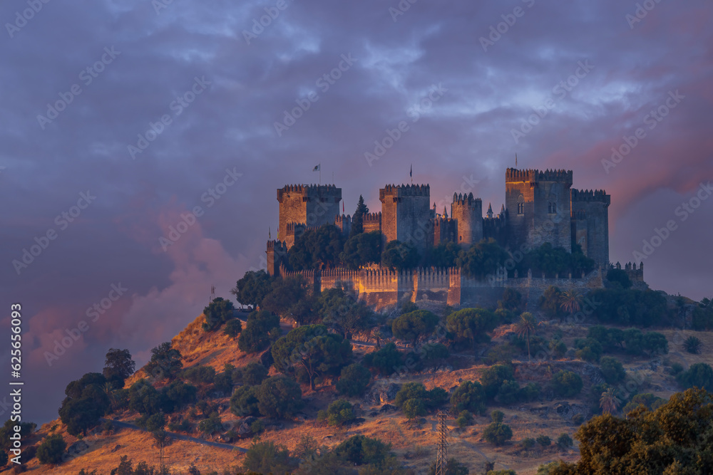 Almodovar del Rio Castle in Andalusia, Spain