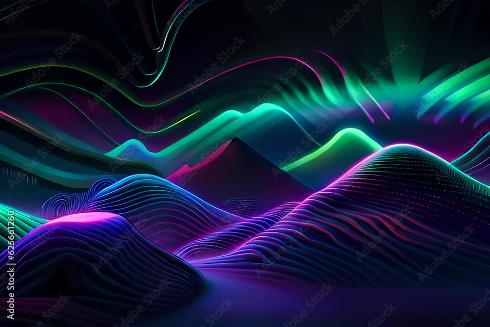 abstract background with glowing lines right, design, color, motion, lines, space abstract background with glowing lines right, design, color, motion, lines, space