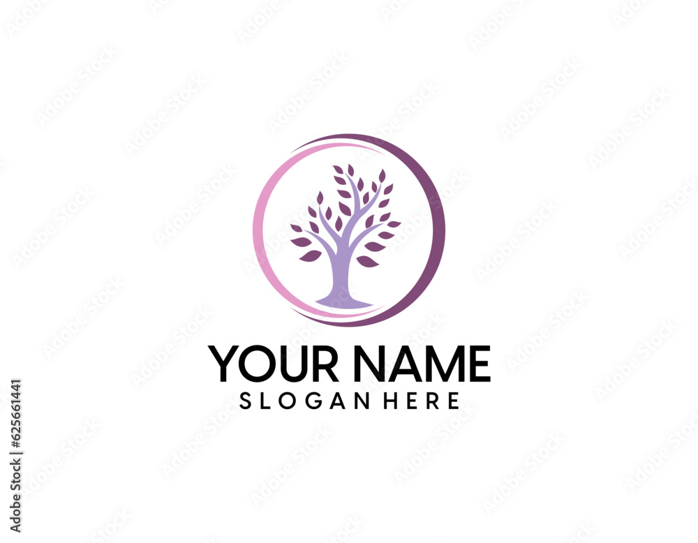 Fototapeta premium spa therapy logo concept