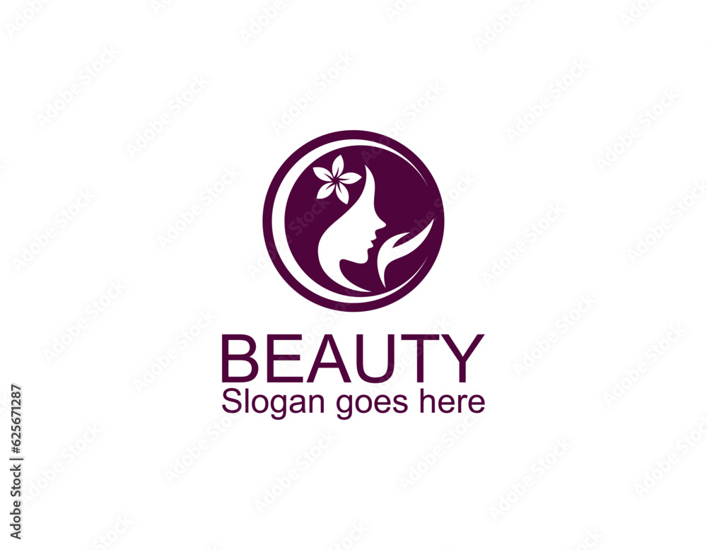 Woman face logo icon vector. Woman face logo design vector illustration, Girl silhouette for cosmetics, beauty, salon, health and spa, fashion themes. Woman face logo icon vector. Woman face logo design vector illustration, Girl silhouette for cosmetics, beauty, salon, health and spa, fashion themes.