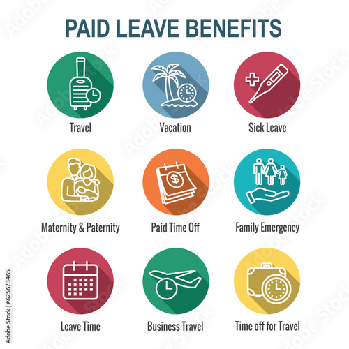 Paid Family Leave Benefits - PFL Benefits include sick time, paid time off, vacation benefits, death in the family, maternity, paternity leave, and other PTO