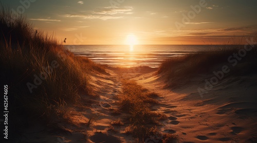 Sunrise at the Baltic Sea.