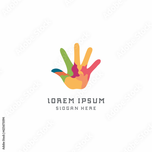 Vector illustration. Coloring Symbol. Sign isolated on white background. Company Rainbow color icon, web, card, print. Modern bright element. kids coloring stock illustration