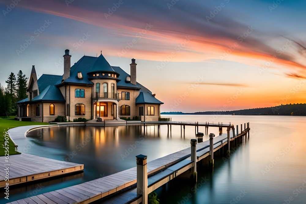 Luxury Home On The Lakefront 
