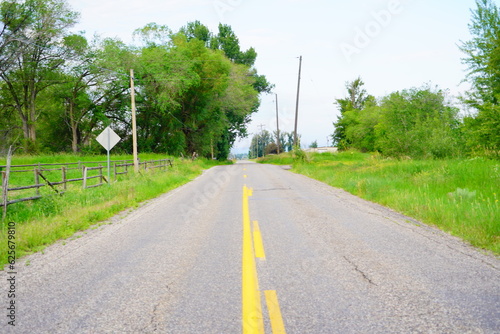 beautiful village landscape in state of Idaho, USA   © Feng