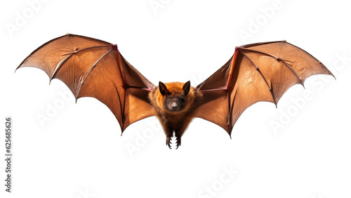 Flying Fox isolated on transparent background