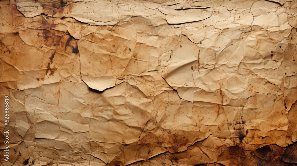 vintage dark brown paper texture: aged cardboard background, visual ...