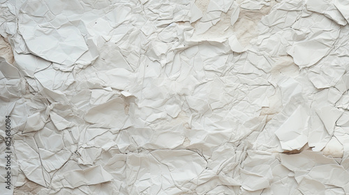 close-up of a weathered and textured paper, vintage white paint wall, design kits for your posters, AI
