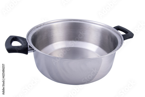 Transparent Background PNG of Metal Cooking Pot Without lid Versatile Kitchen Essential for Culinary Masterpieces 