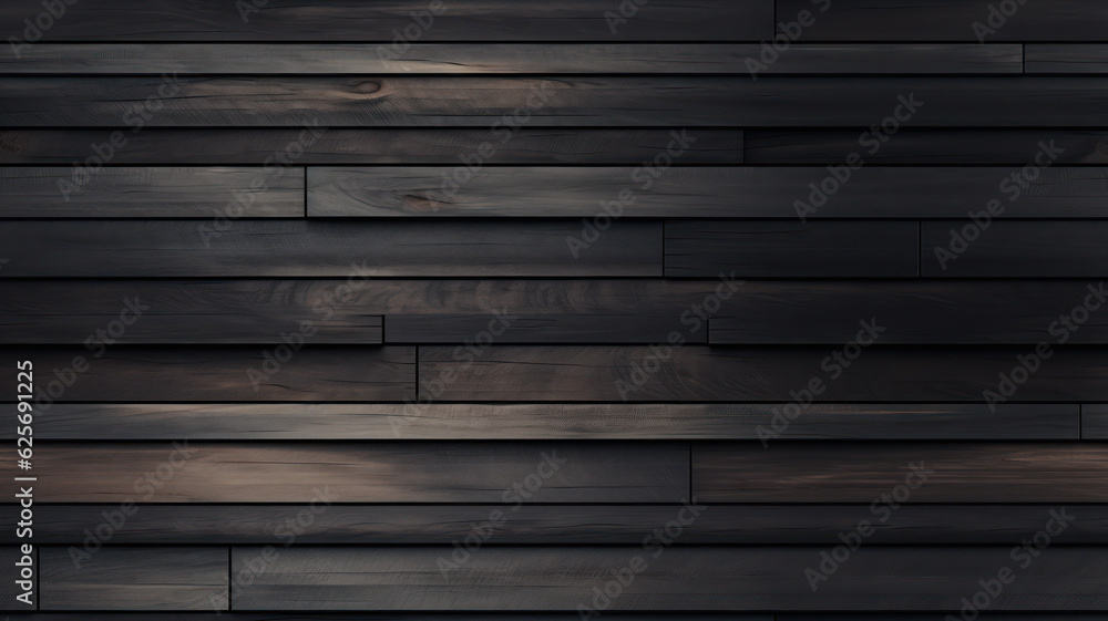 Modern Black Tan Planks Wall, AI generated Modern Black Tan Planks Wall, AI generated
