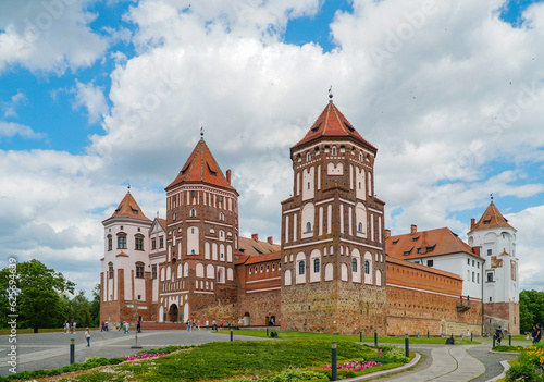 castle in the city