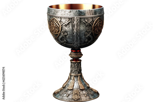 Chalice. isolated object, transparent background