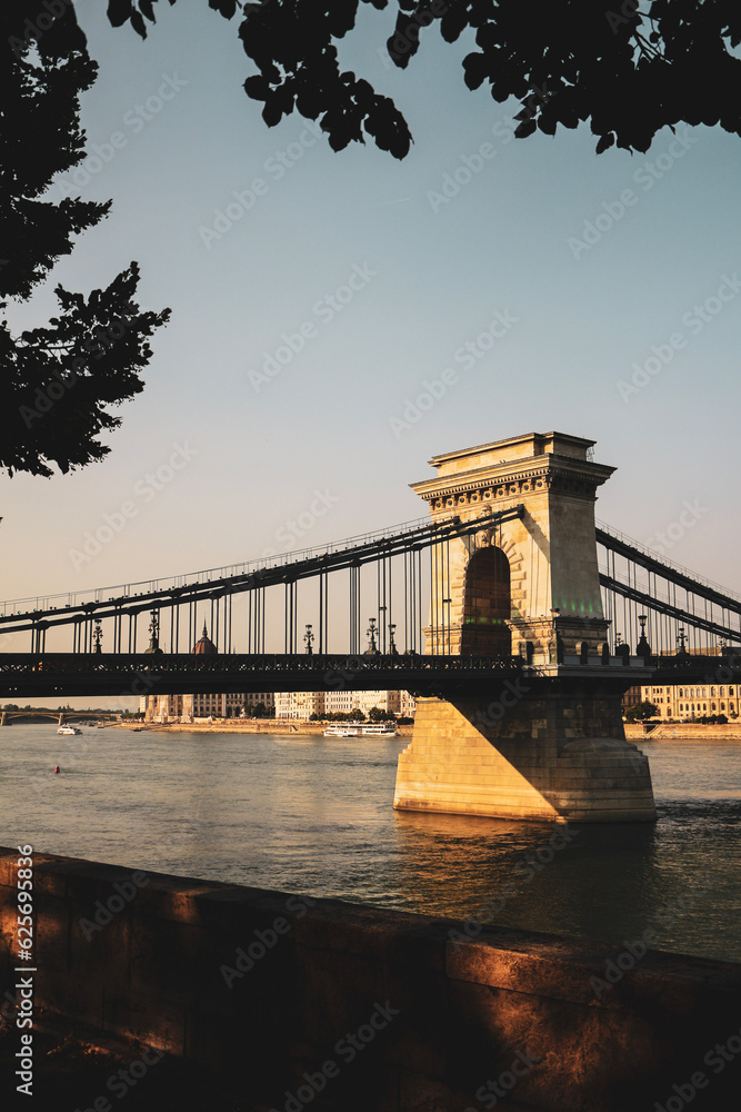 Fototapeta premium chain bridge