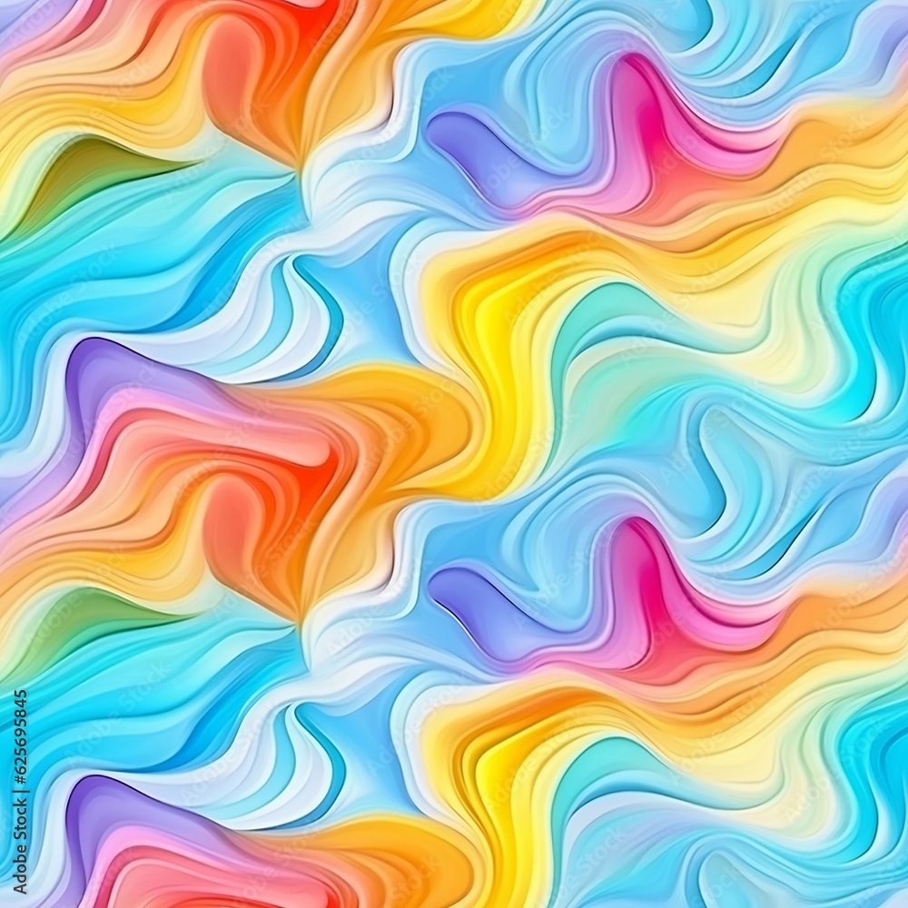 Obraz premium Abstract seamless pattern background, generative AI 