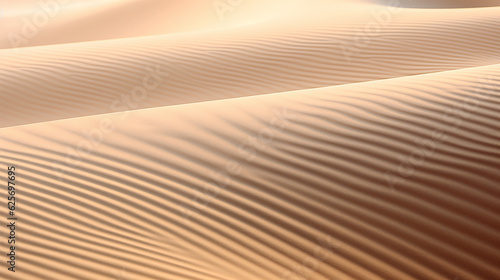 Sand dunes in the desert