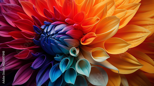a close-up of a vibrant flower petal