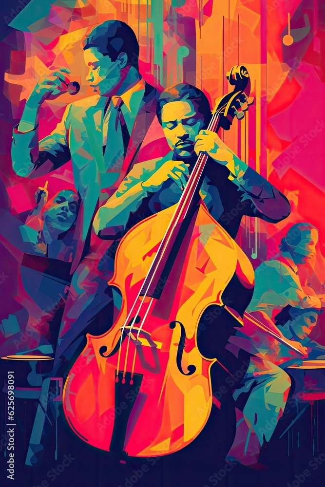 jazz concert poster concept