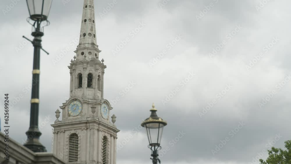 St Martin in the Fields Church Spire, Trafalgar Square, London St Martin in the Fields Church Spire, Trafalgar Square, London