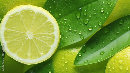 green lemon freshness