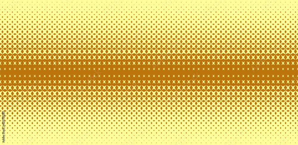 Halftone pattern with rhombuses and stars. Abstract geometric gradient background. Vector illustration, Halftone pattern with rhombuses and stars. Abstract geometric gradient background. Vector illustration,