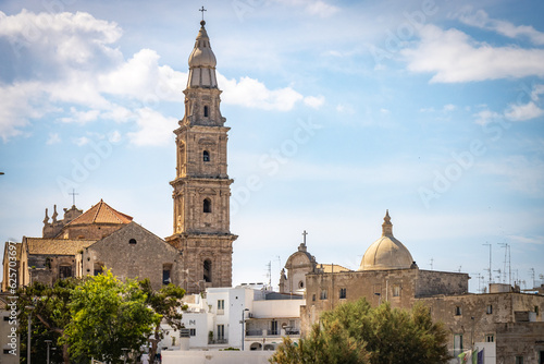 cathedral of monopoli, puglia, italy, bari, europe, bell tower, 