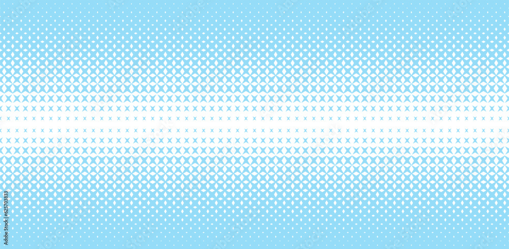 Halftone pattern with rhombuses and stars. Abstract geometric gradient background. Vector illustration, Halftone pattern with rhombuses and stars. Abstract geometric gradient background. Vector illustration,