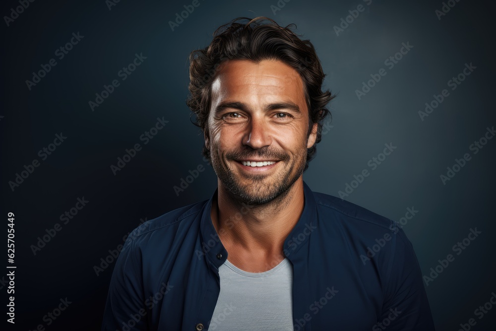 smiling man, ai generated smiling man, ai generated