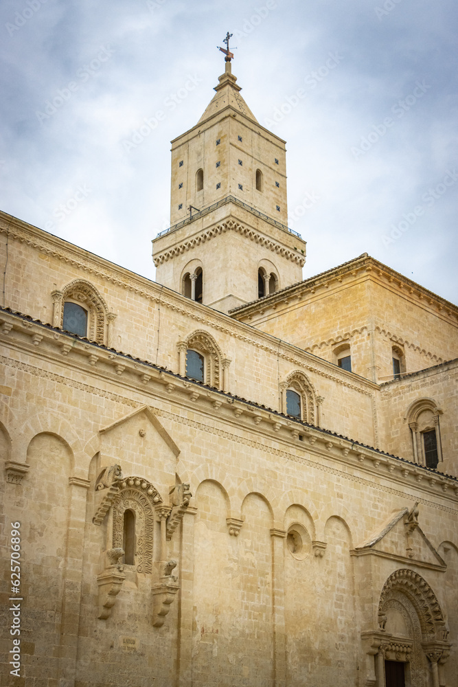 cathedral of matera, sassi di matera, basilicata, italy, europe, world heritage, 