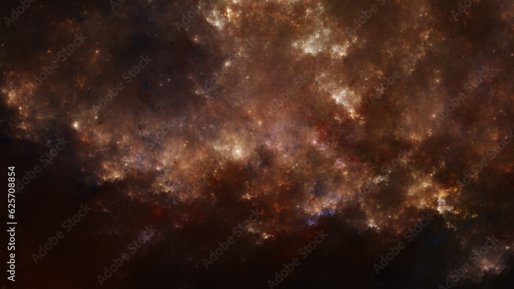 Ember Ridge Nebula - Good for sci-fi and gaming related content as background or other element.