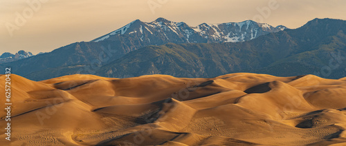 Wallpaper Mural Sunny view of the landscape of Great Sand Dunes National Park and Preserve Torontodigital.ca