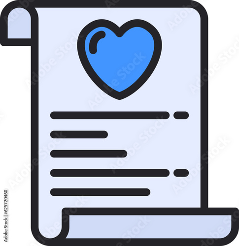 love letter icon