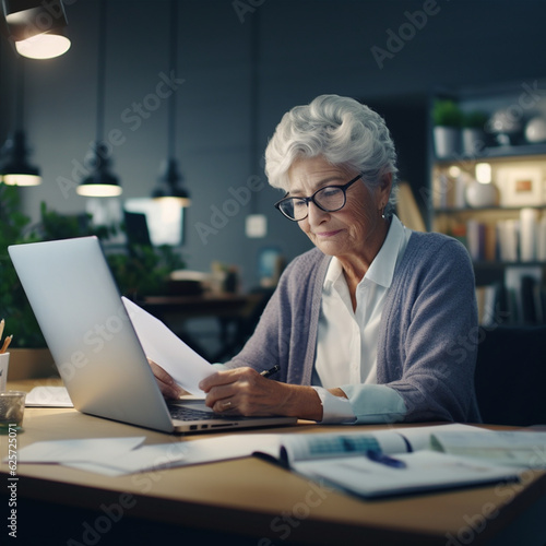 Elderly people struggling to use computer, confused with tecnology, working in a office using laptop. Man and Woman. Old people use internet. Oldster computer education, learning, phone.