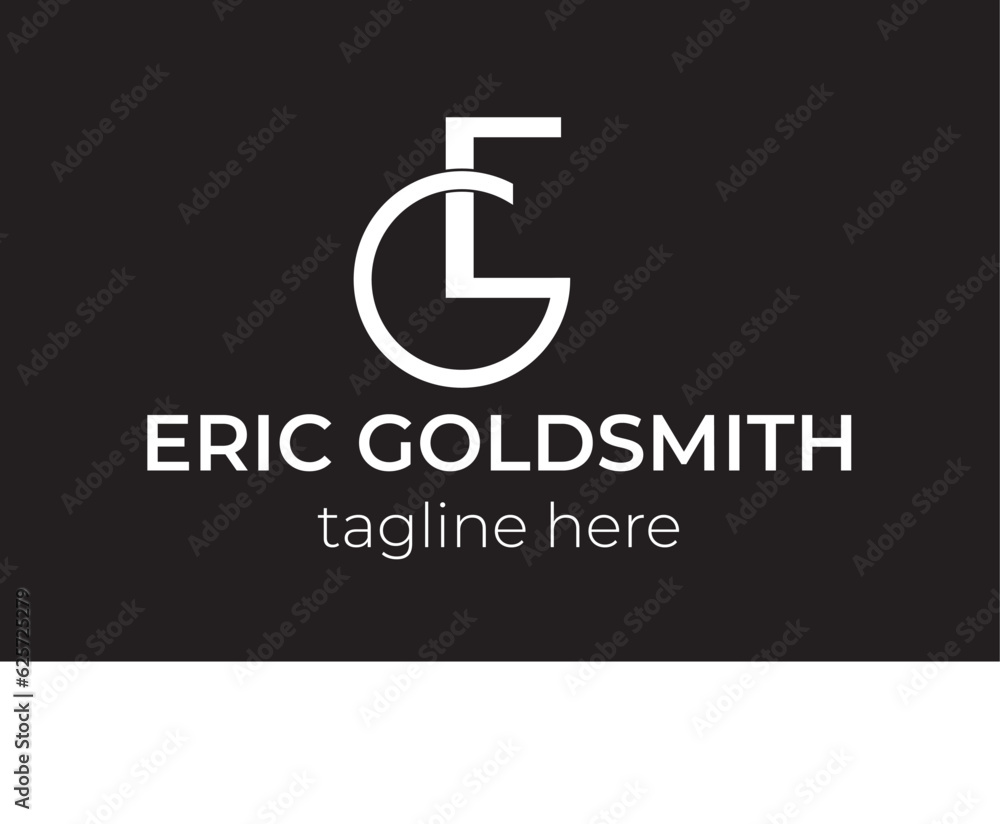 business logo design, E G logo design, corporate logo design