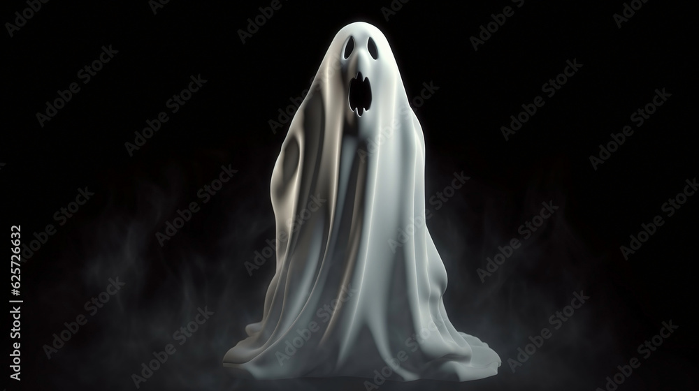 Amidst the enigmatic void, a haunting ghost glides serenely, its ethereal form blending with the shadows, evoking a sense of spectral intrigue. Amidst the enigmatic void, a haunting ghost glides serenely, its ethereal form blending with the shadows, evoking a sense of spectral intrigue.