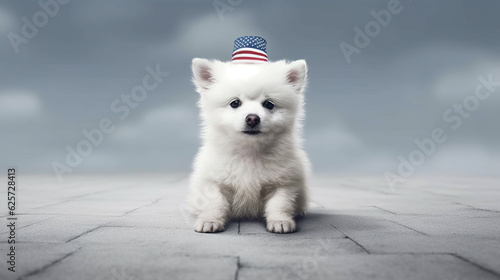 American dog made with generative AI