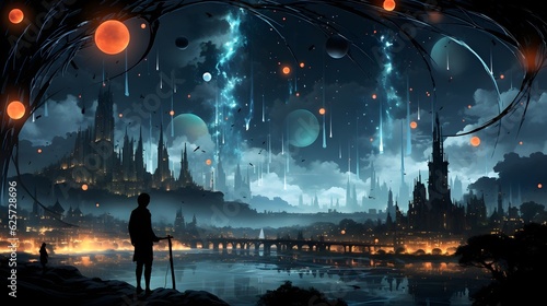 Particle City - A Digital Metropolis in the Virtual Universe