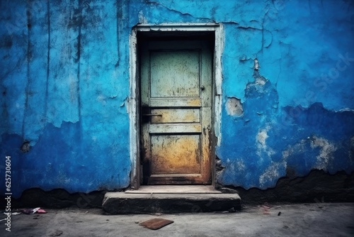 the door's blue doormat © 2rogan