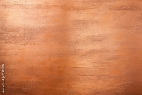 Copper texture. Bronze detailed background. Metal sheet surface. Brown wall backdrop. Generative AI panel photo