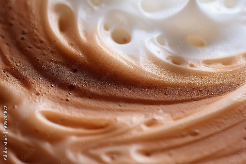 coffee foam with milk, latte foam, food texture, macro shot, header, tasty details, super close-up, café print, food photography coffee foam with milk, latte foam, food texture, macro shot, header, tasty details, super close-up, café print, food photography