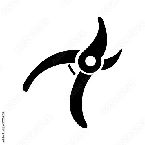  Pruning Scissors, Garden Secateurs.Pruning Scissors, Garden Secateurs sign design template,Flat Vector Icon illustration..eps