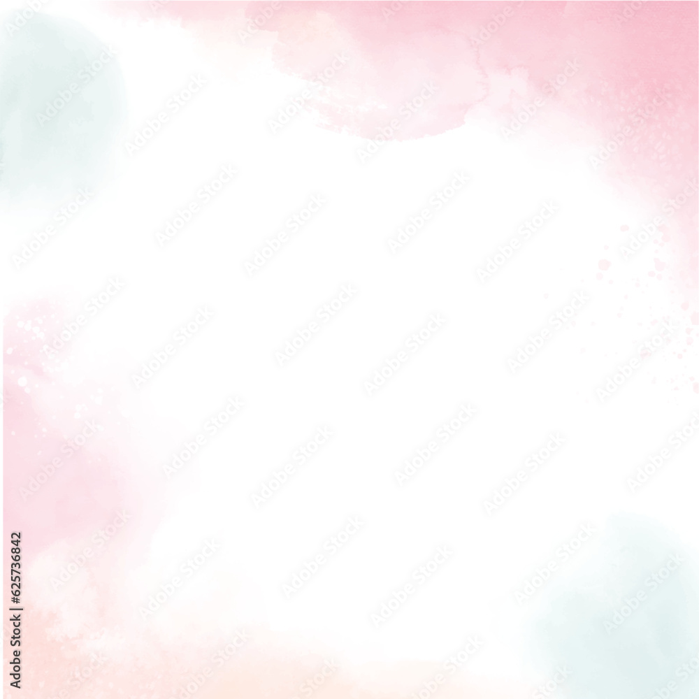 Pink watercolor background for your design. Watercolor background for your design.