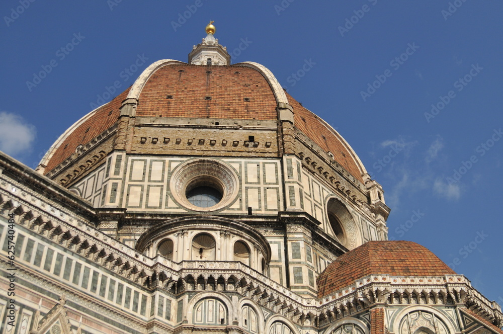 Brunelleschi's Dome Of Florence Cathedral In Florence, Italy