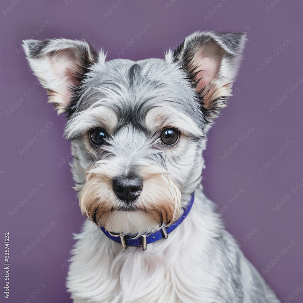 Schnauzer portrait