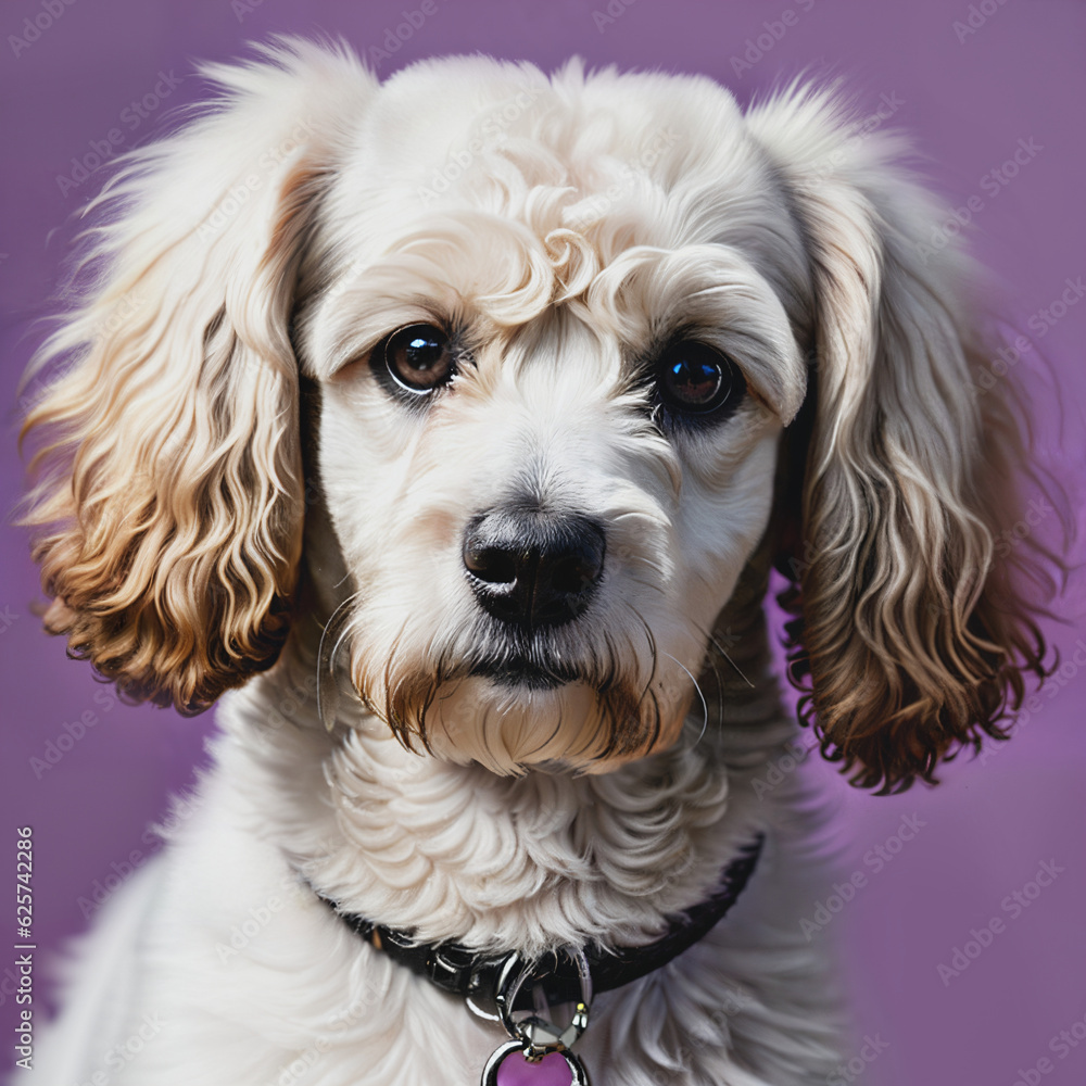 Poodle Portrait Poodle Portrait