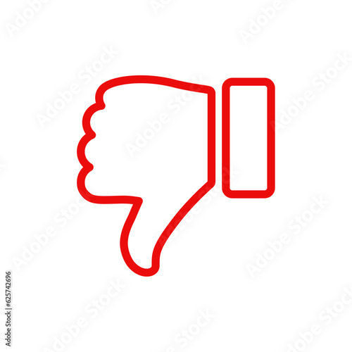 Thumb down icon