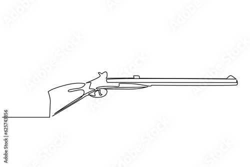 old historical sheriff rifle world war rifle hunter rifle line art object