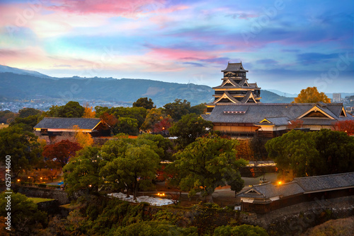 Kumamoto  Japan - Nov 23 2022  Kumamoto Castle s history dates to 1467. In 2006  Kumamoto Castle was listed as one of the 100 Fine Castles of Japan by the Japan Castle Foundation