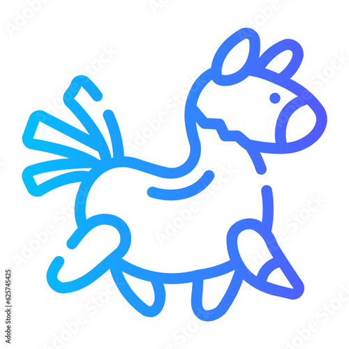 pinata Line Gradient Icon